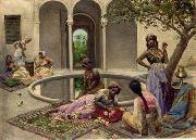 Arab or Arabic people and life. Orientalism oil paintings 386